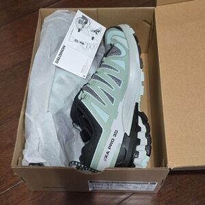 New Salomon XA Pro 3D V9 Quiet Shade/Lily Pad/Blue Haze Running Trail Shoes